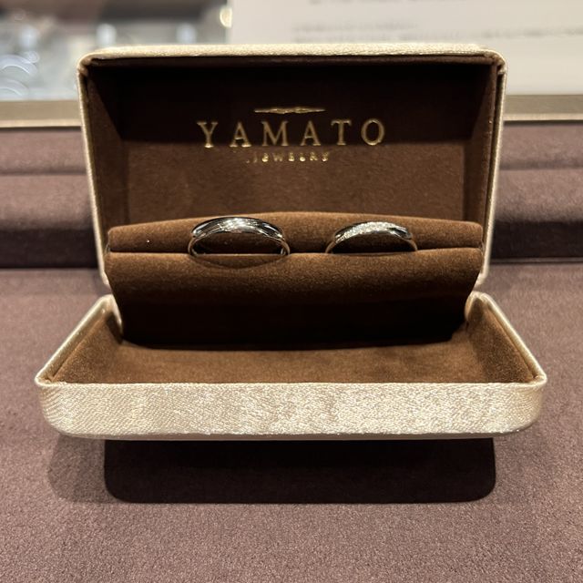 【PILOT BRIDAL(パイロットブライダル)の口コミ】 購入する一週間に、３店舗ほど回って決まらず、
旦那とどんな指輪が良いか…