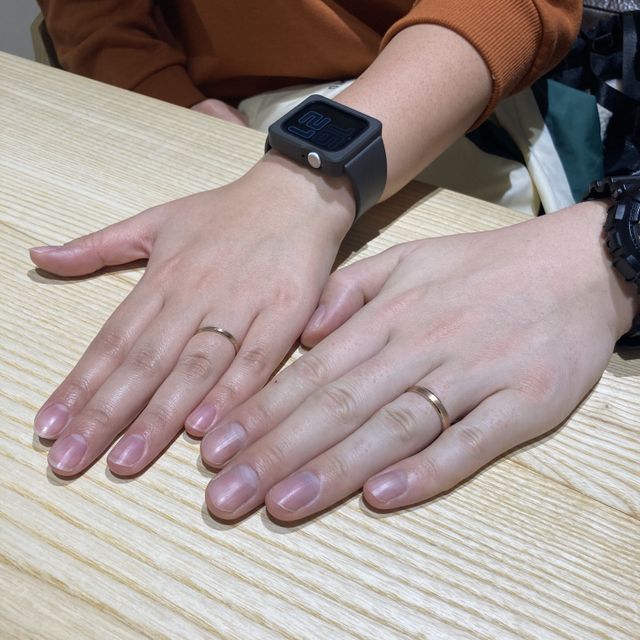 【出雲結(いずもゆい)の口コミ】 シンプルさの中にも和を感じられる、素敵な指輪でした！よくある海外ブラ…