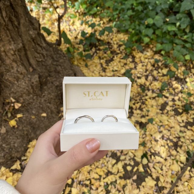 【atelier ST, CAT(アトリエ エスティーキャット)の口コミ】 人と違った自分たちのオリジナルの指輪を作りたいと思ったからです。末永…