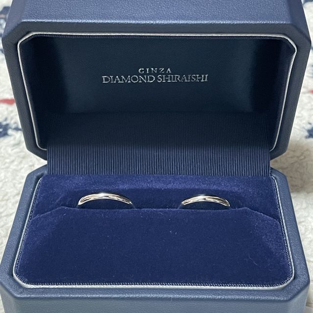 【銀座ダイヤモンドシライシの口コミ】 デザインはとにかくシンプルなものが良くて、ブランドにもこだわりは特に…