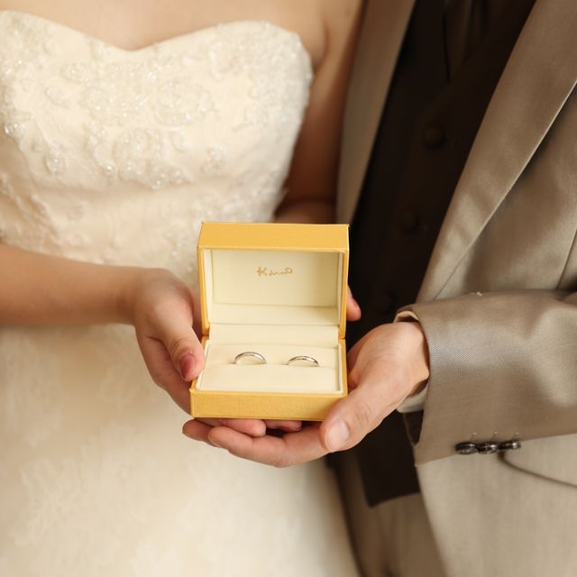 【ケイウノ ブライダル(K.UNO BRIDAL)の口コミ】 純糸結びというコンセプトとセレモニーがあることにふたりでビビッときま…