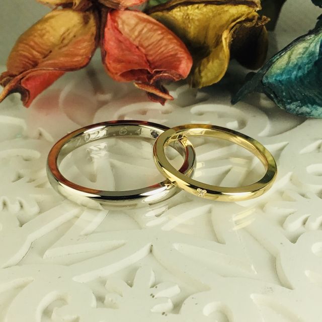 【Antille(アンティール)の口コミ】 シンプルで長く付けていられる指輪が欲しく、予算に合わせて作っていただ…