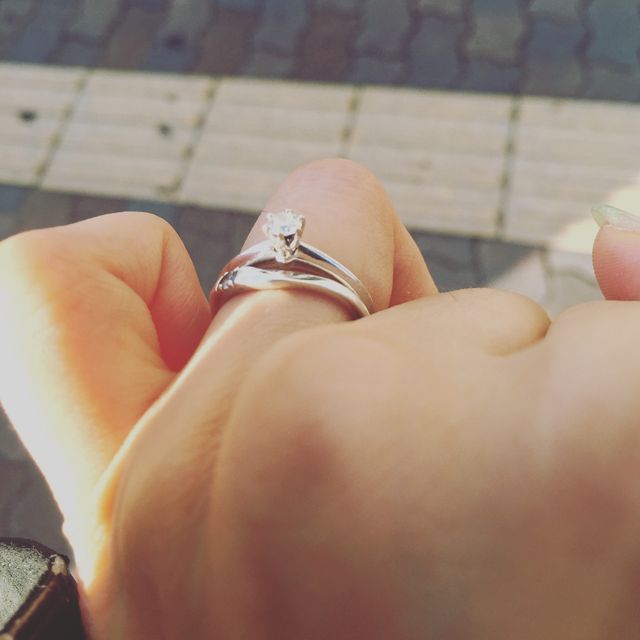 【ティファニー(Tiffany & Co.)の口コミ】 彼の一目惚れです。昔ながらのデザインなのに、古いイメージがなく、これ…