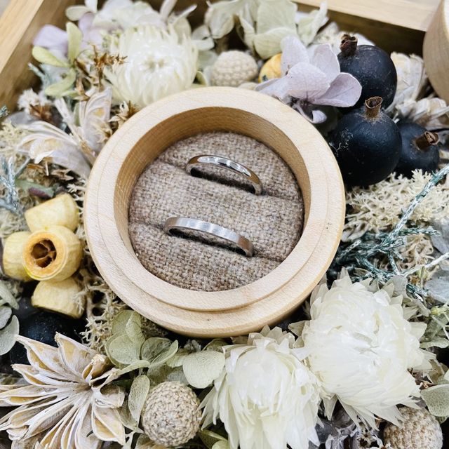 【鎌倉彫金工房の口コミ】 シンプルで、自分たちだけのデザインを作成できるのがとてもよかったです…