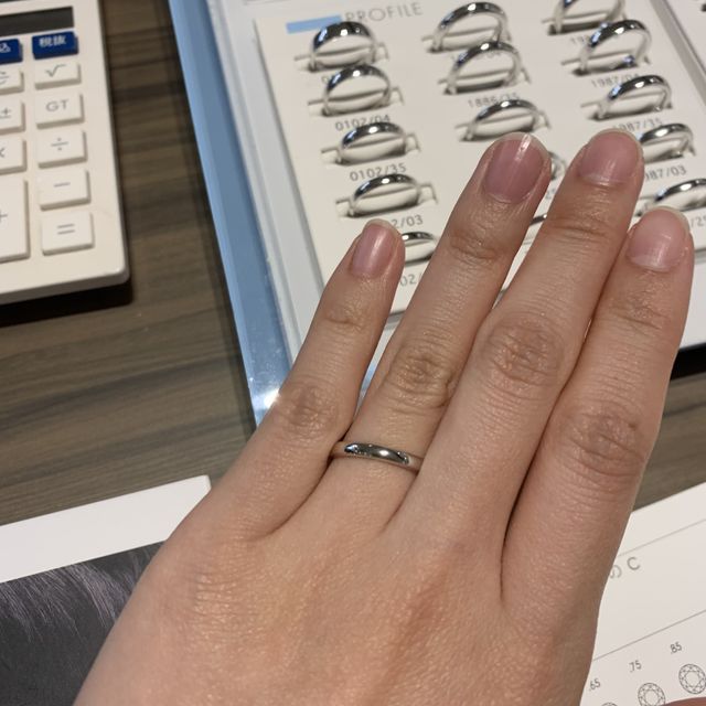 【【閉業】フラー・ジャコー(FURRER-JACOT)の口コミ】 シンプルなデザインで探していたところ、理想の指輪を見つけました。価格…