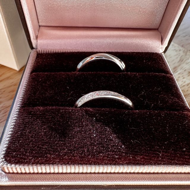 【アイプリモ(I-PRIMO)の口コミ】 どの位置からでもダイヤモンドと地金の見えるはデザインがバランスが良く…