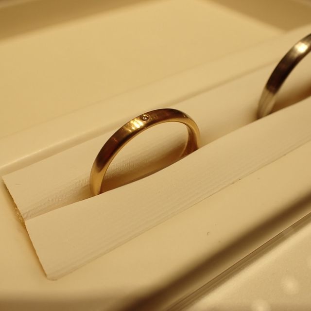 【俄(にわか)の口コミ】 京杢目というシリーズの長閑〜NODOKA〜という指輪を選びました。ナチュラ…