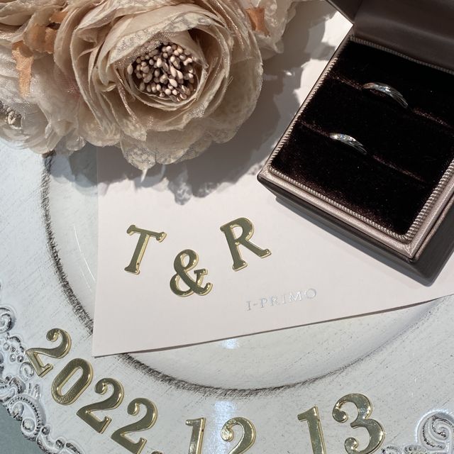 【アイプリモ(I-PRIMO)の口コミ】 デザインも自分達の手にあったものを選択して下さりたくさんつけさせてい…