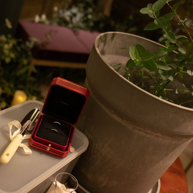 【カルティエ(Cartier)の口コミ】 クリスマスイブの日に明日指輪を買いに行こうかと言われたのがプロポーズ…