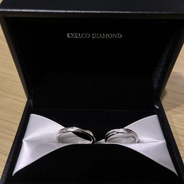 【エクセルコダイヤモンド(EXELCO DIAMOND)の口コミ】 私たちは指輪のデザインを見て、エクセルコに決めました。ネットで見つけ…