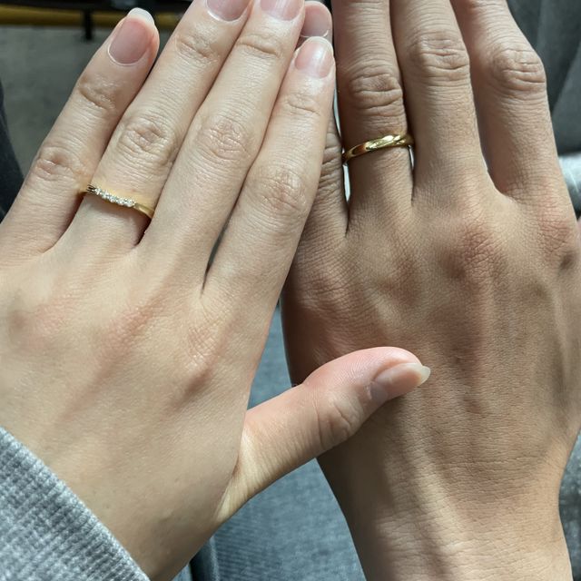 【アイプリモ(I-PRIMO)の口コミ】 指輪に込められた意味が、等しく想い合う2人という素敵な意味だったから。…