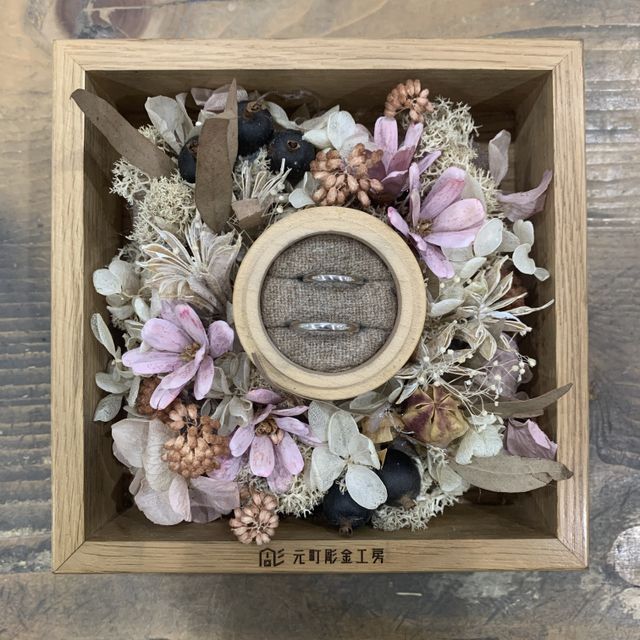 【鎌倉彫金工房の口コミ】 日常使いするため丈夫かつシンプルなものを希望していました。ゴールドと…