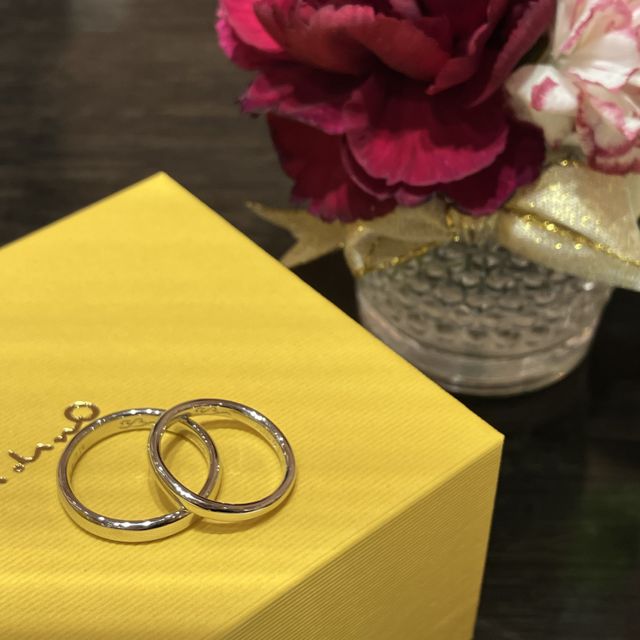 【ケイウノ ブライダル(K.UNO BRIDAL)の口コミ】 DIYができるというのを婚約指輪購入時に知りここで作ろうと決めてました！…