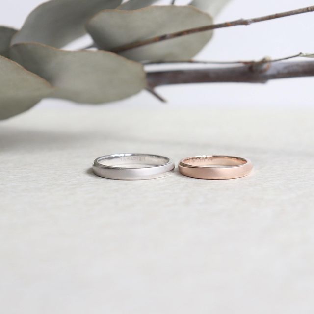 【鶴(mikoto)の口コミ】 私がどうしてもピンクゴールドのカラーにしたかったのですが、夫婦別々の…