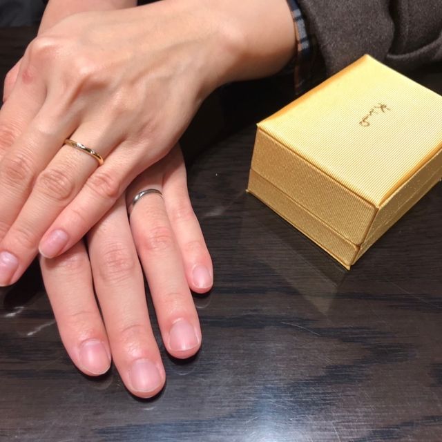 【ケイウノ ブライダル(K.UNO BRIDAL)の口コミ】 プラチナ、ゴールド、ピンクゴールドから色、形、ダイヤの有無など、好き…