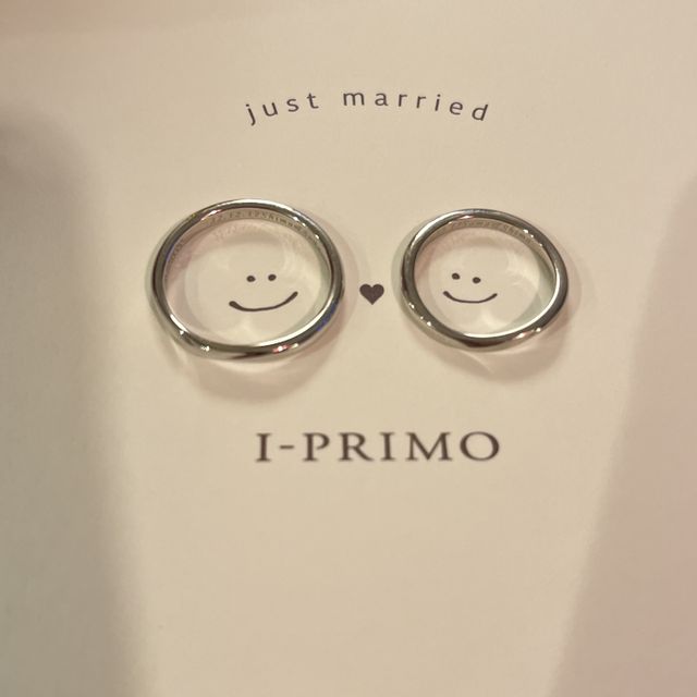 【アイプリモ(I-PRIMO)の口コミ】 自分たちが求めるユニーク且つエレガントなデザイン、指にすんなり入るし…