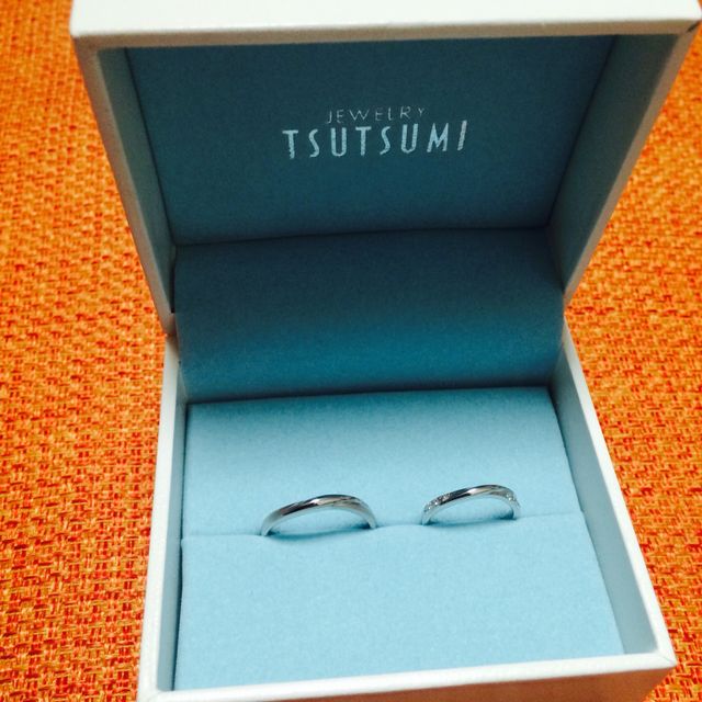 【ジュエリーツツミ(JEWELRY TSUTSUMI)の口コミ】 一生つけて生きて行く！とゆう気持ちを第一に選びました。
いくつか試着さ…