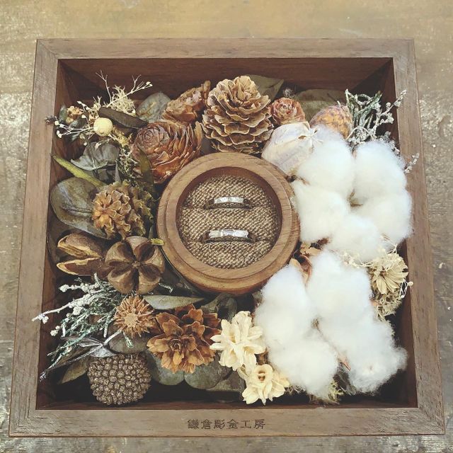 【鎌倉彫金工房の口コミ】 せっかくなら自分たちで一から手作りできて、記憶に残る結婚指輪にしたい…