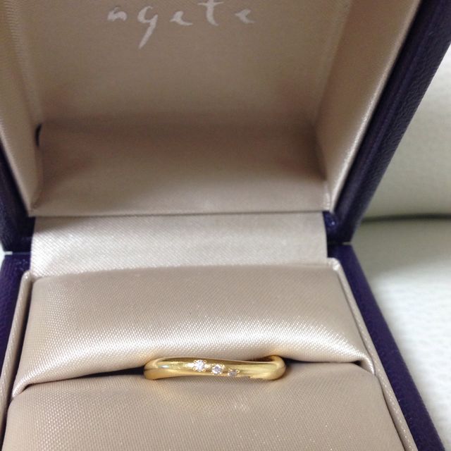【agete(アガット)の口コミ】 アガットのアクセサリーが大好きで、結婚するときはと決めていました。そ…