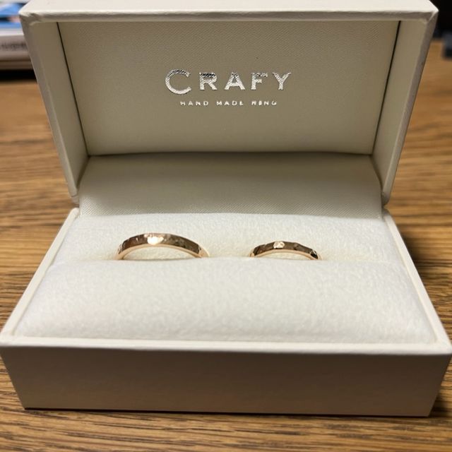 【CRAFY(クラフィ)の口コミ】 作り方は、鍛造と鋳造がありましたが、「鋳造」を選びました。叩いて作る…