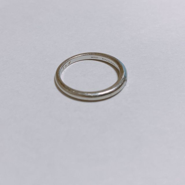 【ブルガリ(BVLGARI)の口コミ】 シンプルな指輪を探していました。大丸の中のすべてのブランドを見て回り…