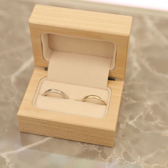 【uchimari(ウチマリ)の口コミ】 自分たちらしさを出せる、世界にひとつだけの指輪にしてたく、既製品の購…