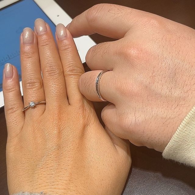 【TRECENTI(トレセンテ)の口コミ】 好みのシンプルなデザインがあったことと、希望したグレードのダイヤモン…