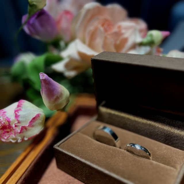 【TANZO.(鍛造指輪)の口コミ】 ペアの結婚指輪だと、彼の指輪が細いものばかり。また私の欲しいデザイン…