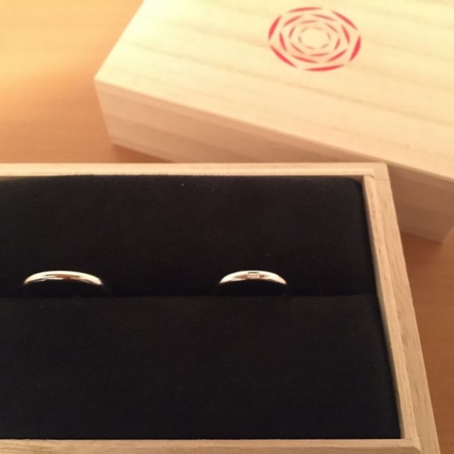 【出雲結(いずもゆい)の口コミ】 シンプルなデザインで他とは違うダイヤの形、また和の要素が含まれている…