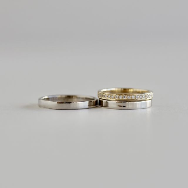 【hitotsuchi(ヒトツチ)の口コミ】 Instagramやホームページの雰囲気が素敵で、夫がここの指輪にしよう！と、…