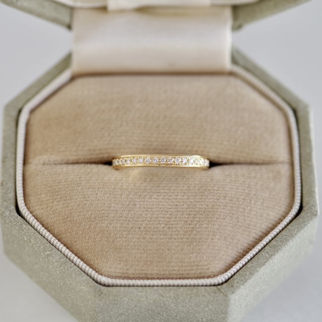 【hitotsuchi(ヒトツチ)の口コミ】 Instagramやホームページの雰囲気が素敵で、夫がここの指輪にしよう！と、…