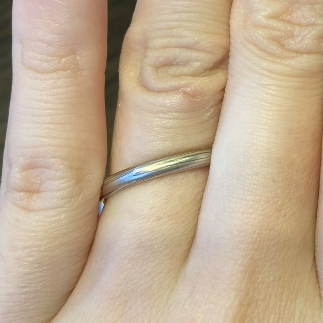 【ケイウノ ブライダル(K.UNO BRIDAL)の口コミ】 たくさん悩みましたが、こちらで購入した大きな決め手となったのは、着け…