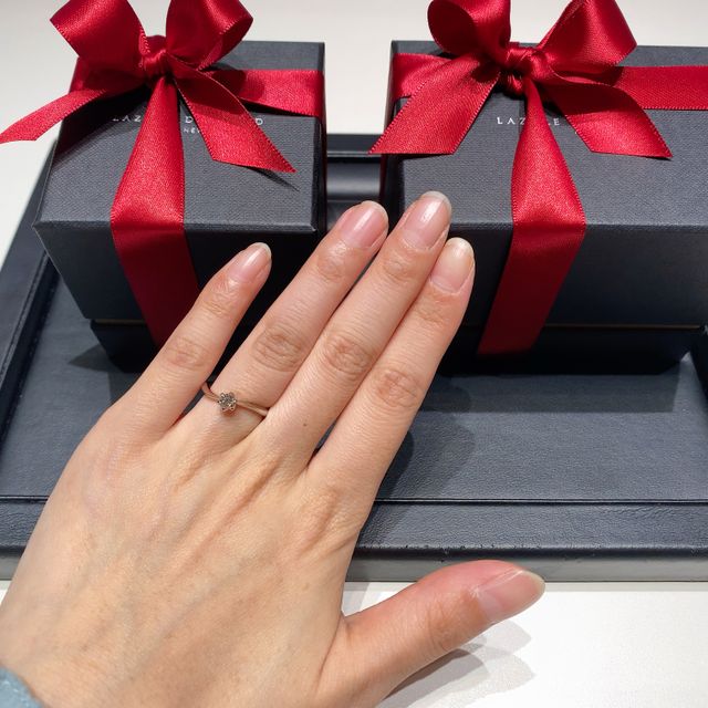 【ラザール ダイヤモンド(LAZARE DIAMOND)の口コミ】 ゼクシィ相談カウンターで初めてラザールダイアモンドさんを知りました。…