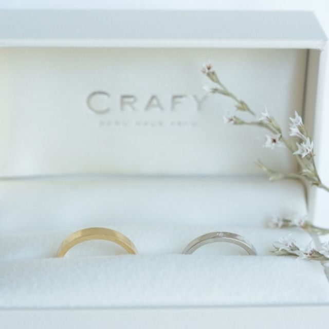 【CRAFY(クラフィ)の口コミ】 最初は市販よりお手頃価格に惹かれたのですがアンティーク加工と平打ちで…