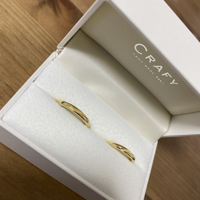 【CRAFY(クラフィ)の口コミ】 【価格について】
18Kを2本を予算内で制作できるところを探していました。…