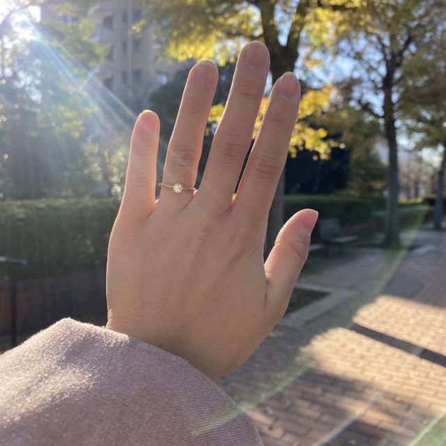 【YUKA HOJO(ユカホウジョウ)の口コミ】 デザインもそうですが、何より指輪のコンセプト、ストーリーに惹かれて購…