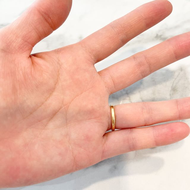 【GraceKama(グレースカーマ)の口コミ】 夫婦で同じブランドのものがよかったので、こちらに決めました。シルバー…