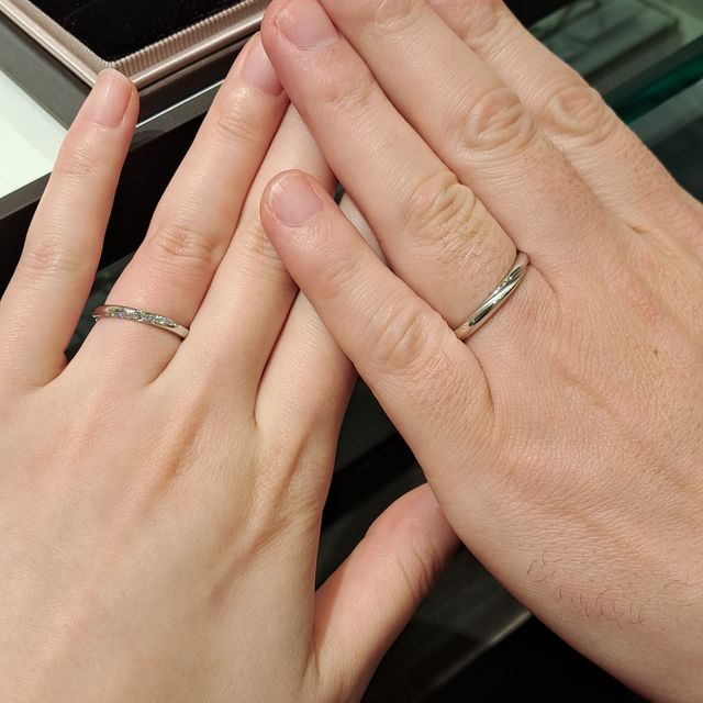 【アイプリモ(I-PRIMO)の口コミ】 彼と二人で試着したときに一番つけ心地がよく意見があったため、選びまし…