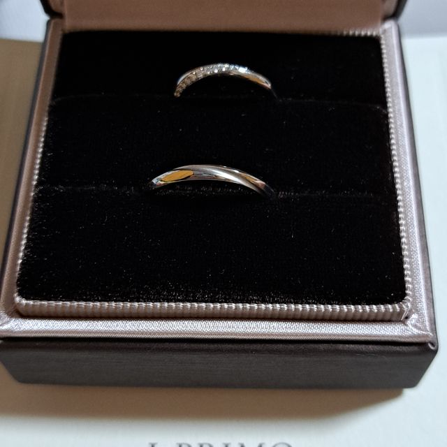 【アイプリモ(I-PRIMO)の口コミ】 彼と二人で試着したときに一番つけ心地がよく意見があったため、選びまし…