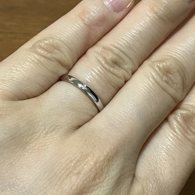【アイプリモ(I-PRIMO)の口コミ】 シンプルな指輪が欲しくて、何個か試着させて頂きました。
あまりキラキラ…