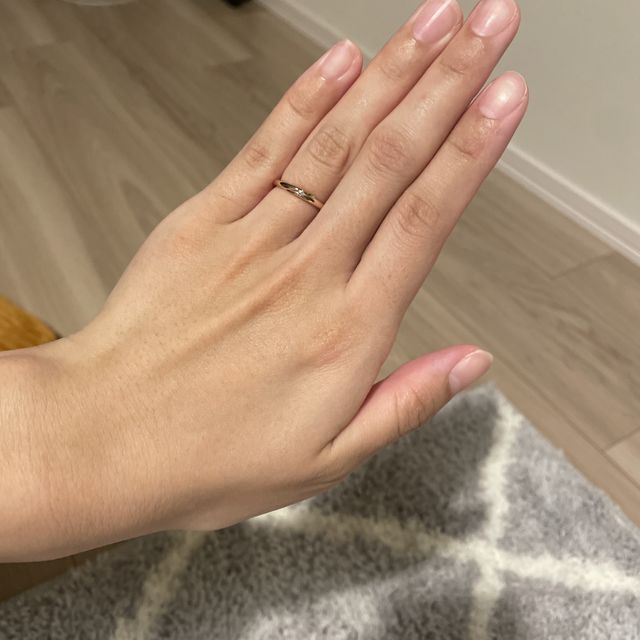 【CHER LUV(シェールラブ)の口コミ】 デザインを優先して選びました。シンプルでありながらワンポイントデザイ…