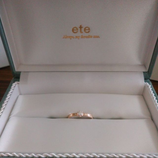 【ete(エテ)の口コミ】 元々、初めてのペアリングもeteで購入したもので、eteの大ファンでした！…