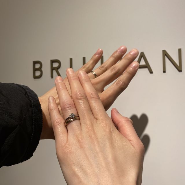 【BRILLIANCE+(ブリリアンスプラス)の口コミ】 夫婦2人の普段の服装、好みのデザイン、色の全て考えた上で選びました。「…