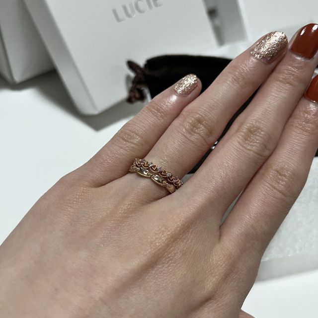 【LUCIE(ルシエ)の口コミ】 デザイナーさんが、イメージを伝えるとその場でデザインを描いてくれるの…