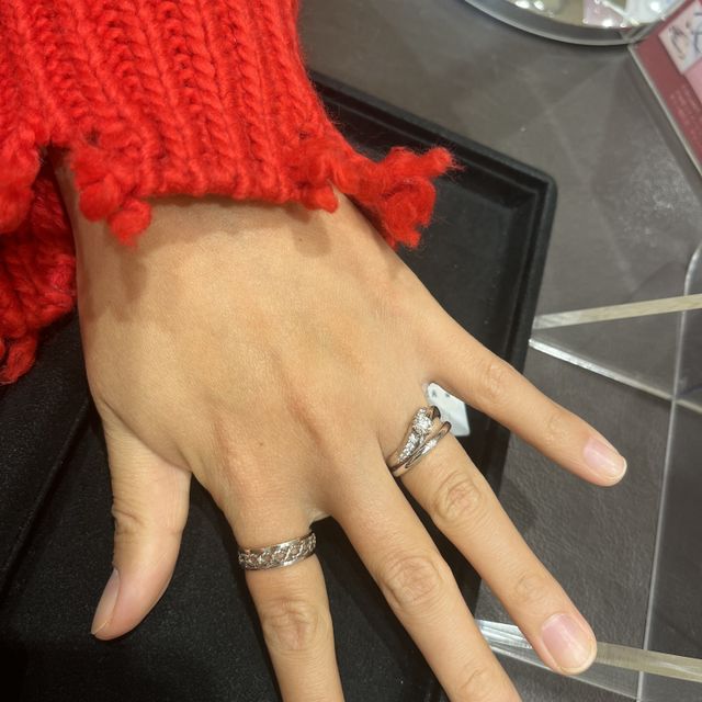 【TRECENTI(トレセンテ)の口コミ】 夫婦揃ってシンプルなデザインのものがよく、色々な形のものを見てきたが…