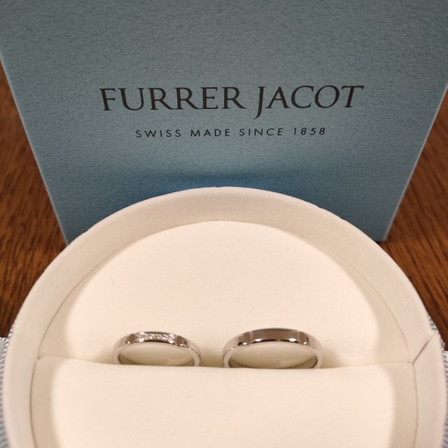 【【閉業】フラー・ジャコー(FURRER-JACOT)の口コミ】 シンプルだけど他とは被らないデザインがとにかく良かったです！2人年を重…