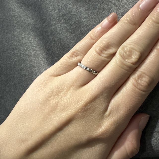 【ショーメ(CHAUMET)の口コミ】 たくさんのお店で指輪の実物を見たり、試着したり、価格相場を比べてきま…