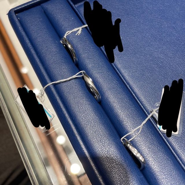 【銀座ダイヤモンドシライシの口コミ】 スタッフさんの対応、接客がすばらしく良かったので決めました。指輪はも…