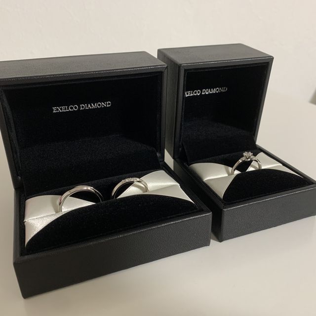 【エクセルコダイヤモンド(EXELCO DIAMOND)の口コミ】 カラー、クラリティを最優先して決めました。サイトで見ていたものは実際…