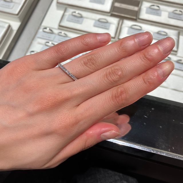 【アイプリモ(I-PRIMO)の口コミ】 豊富なデザインと良心的なお値段のリングが沢山ありました。直径1mm以下の…